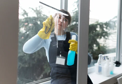 Nettoyage de vitres intérieures et extérieures à Algans